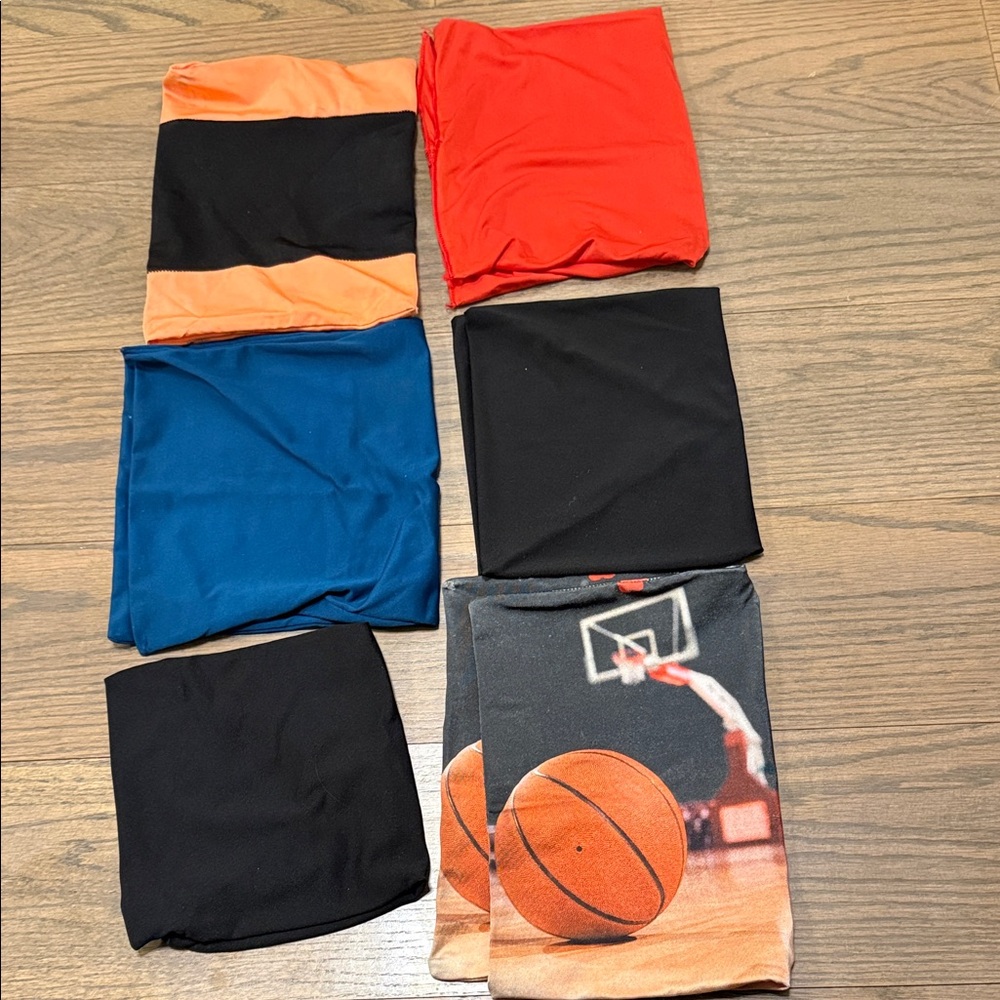 Assorted stretchable book covers  total 6